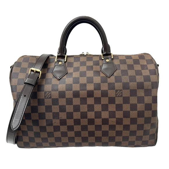 Louis Vuitton Bag Speedy Shoulder Damier Bandouliere 35 - Picture 1 of 12